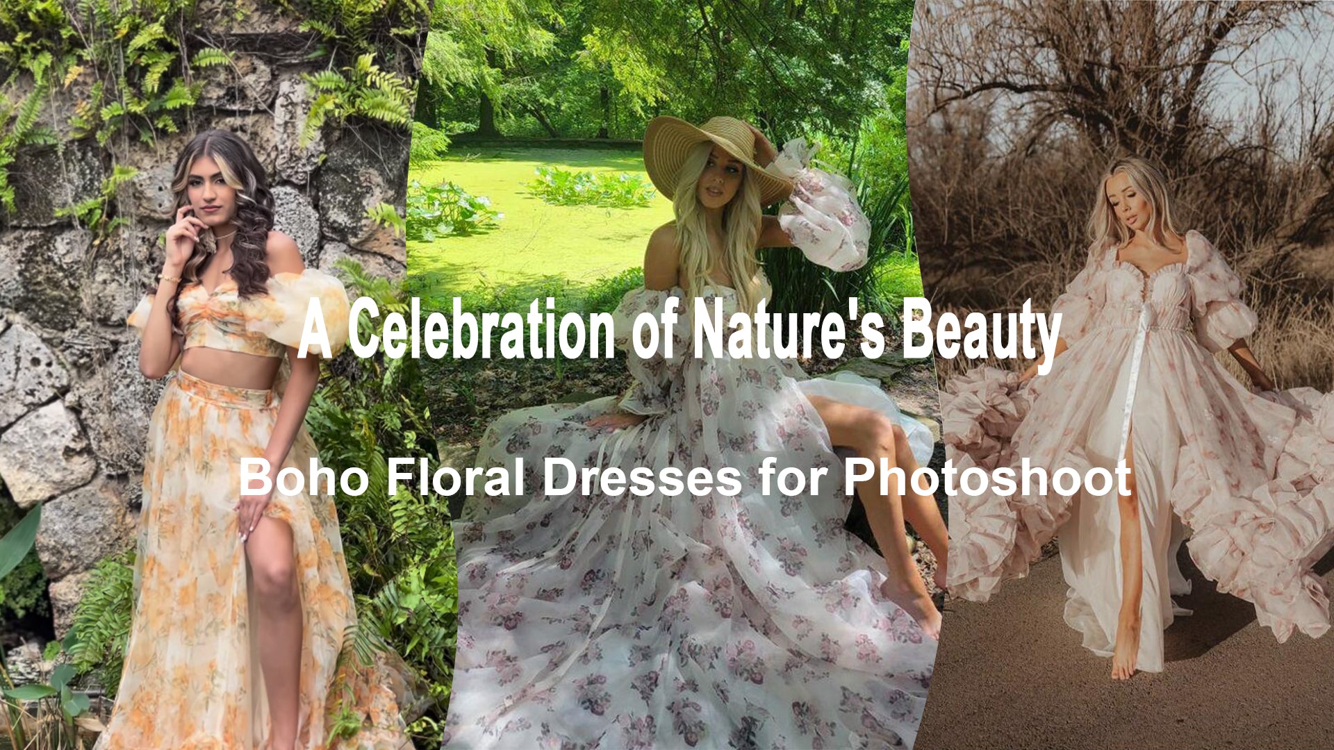 Effortlessly Stylish: Best Boho Floral Dresses for Photoshoot for Ever   yewendress