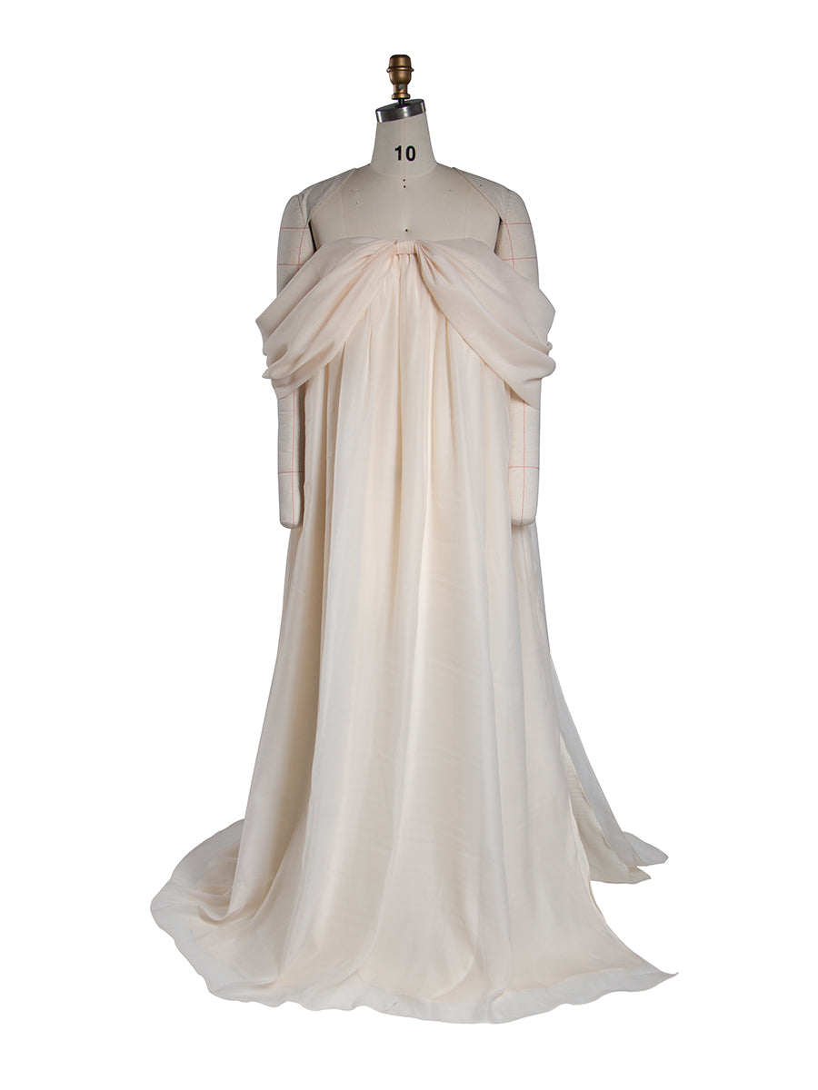 Off Shoulder Organza Photoshoot Dress Beach Maxi Dress YW251027