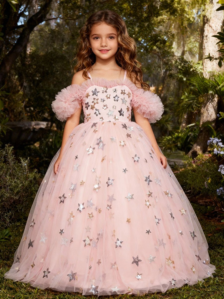 Star Tulle Girls Party Dresses for Weddings Birthday Children Photo S yewendress Star Tulle Girls Party Dresses for Weddings Birthday Children Photo S yewendress