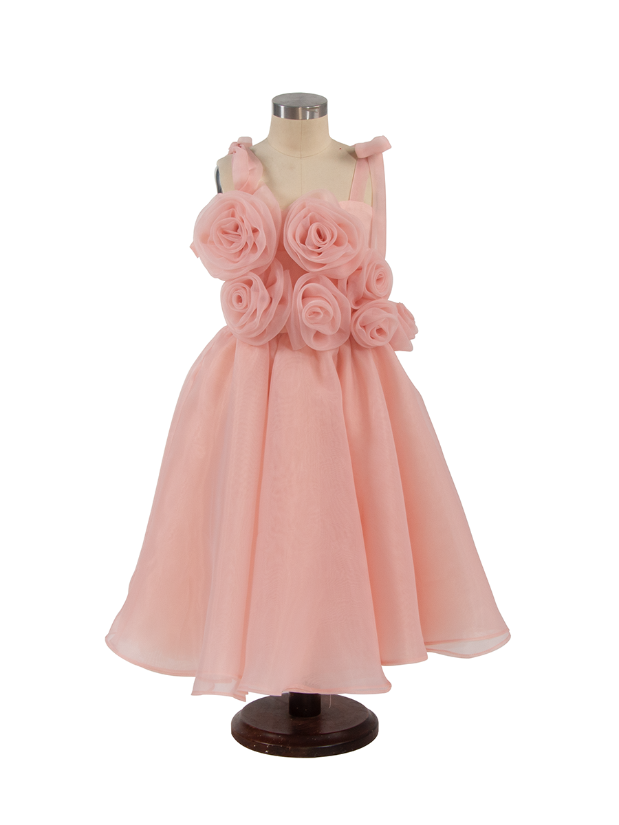 pink princess communion dresses 3D Flower First for Girls Flower Girl Dresses Party Dress Photo Shooting Dress Breathtaking white dress by Chest Size:5XL Wedding Guest Long Sleeve Bin63