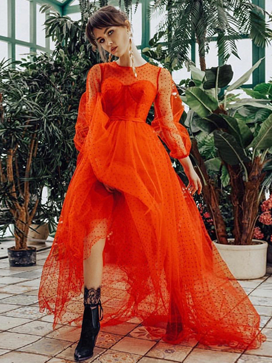 Robe Longue Robe De SoirÃ©e Ronde Robe De Cocktail Femme