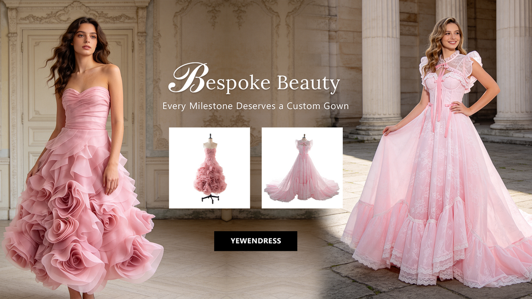 Bespoke Formal Dress | Luxury Custom Evening Gown for Wedding, Prom & Red Carpet Events