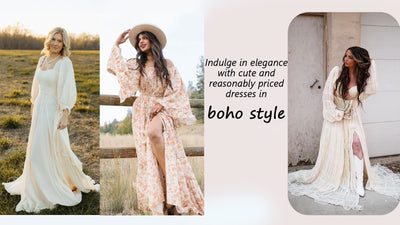 What to Wear for a Fall Photoshoot? Picture-Perfect Boho Maxi Dresses to Inspire You!