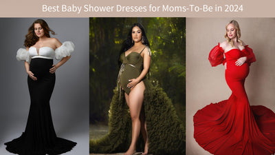 Baby Shower Outfits |Trendy Maternity Dresses for Baby Shower and Photo Shoots