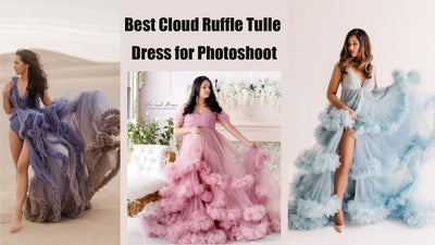 Enchanted Cloud Ruffle Tulle Dresses: The Perfect Choice for Stunning Photoshoots