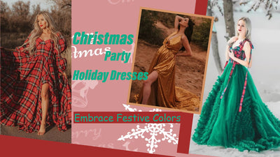 Dress Up in Christmas Colors: Stunning Christmas Dress