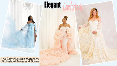 Plus Size Maternity Photoshoot Dresses: Inclusive Wear for Pregnancy