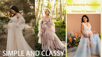 10 Best Maternity Photoshoot Dresses To Impress