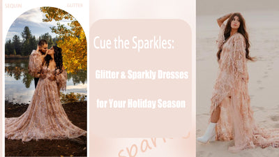 Stunning Glitter & Sparkly Dresses Just in Time for the Holidays