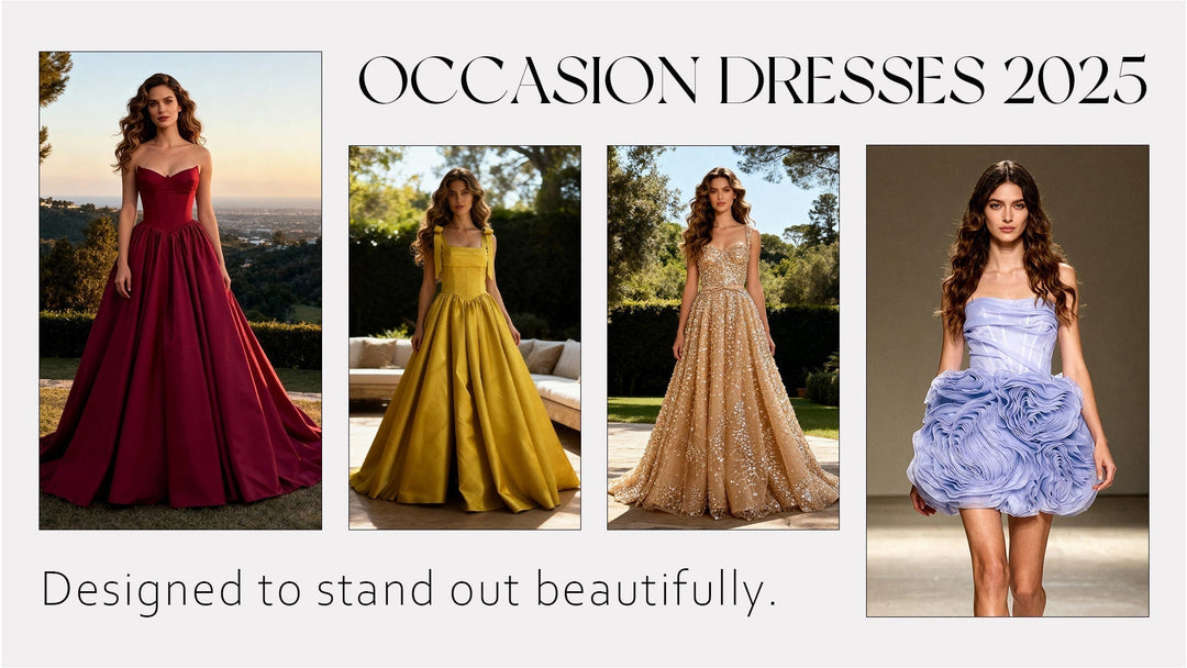 The Ultimate Guide to Styling Occasionwear: Occasion Dresses, Bridal Wear, Custom Dresses and More