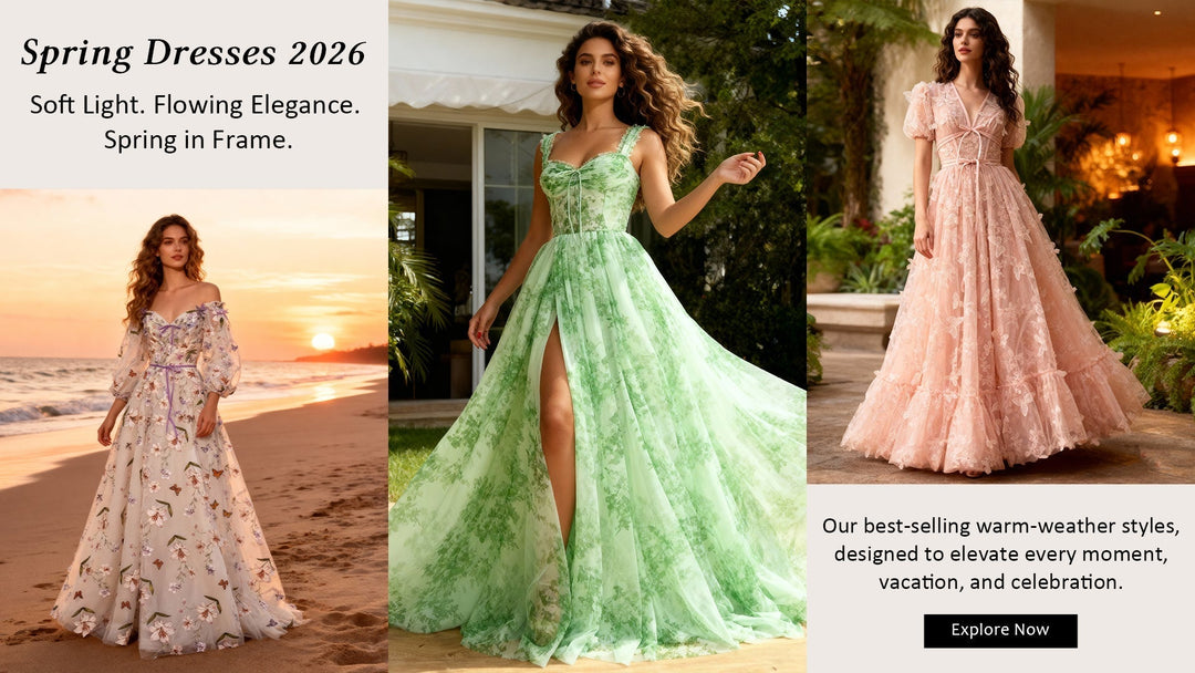 10 Spring 2026 Floral Dresses: The Rise of 3D Florals & Chiffon Floral Prints