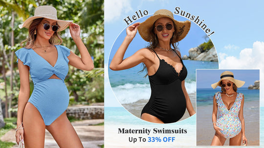 New Arrivals: Stunning New Maternity Swimsuits for Bumps & Beaches