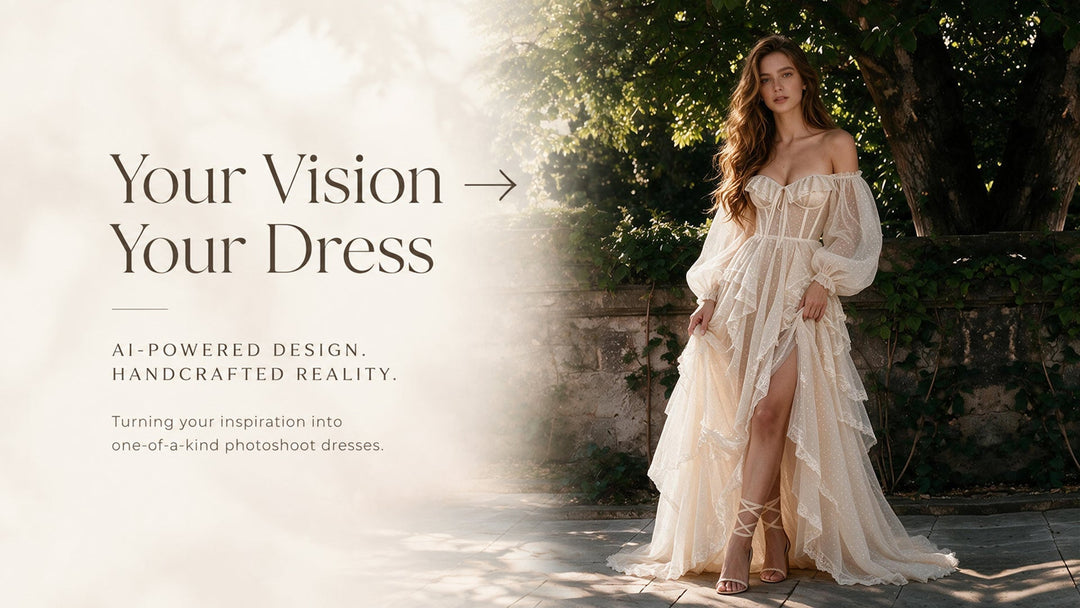 AI-Inspired Custom Photoshoot Gowns: The Future of Maternity & Editorial Photography