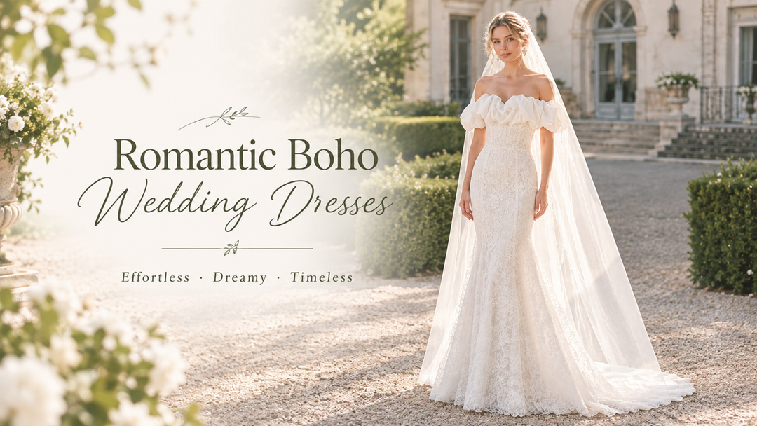 Boho Wedding Dresses: Embrace Your Free-Spirited Bridal Style