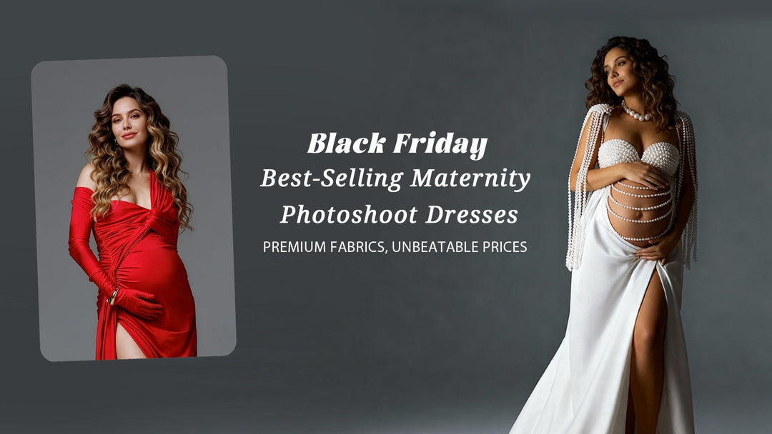 Black Friday Must-Haves: Best Maternity Dresses for Photoshoot & Pregnancy Portraits
