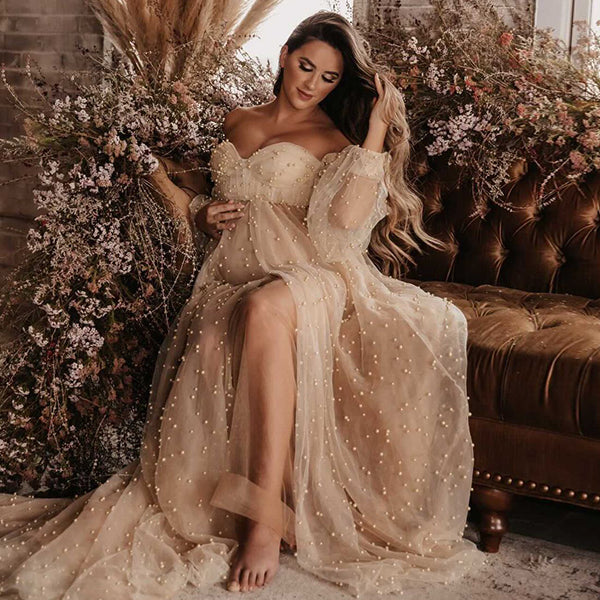 Maternity Photoshoot Dresses & Gowns
