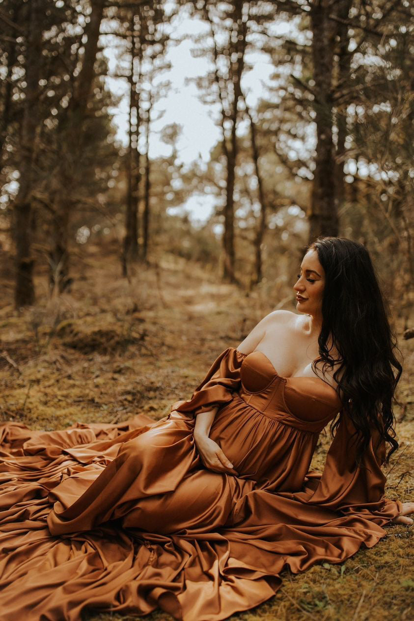 Fall Maternity Shoot Dresses