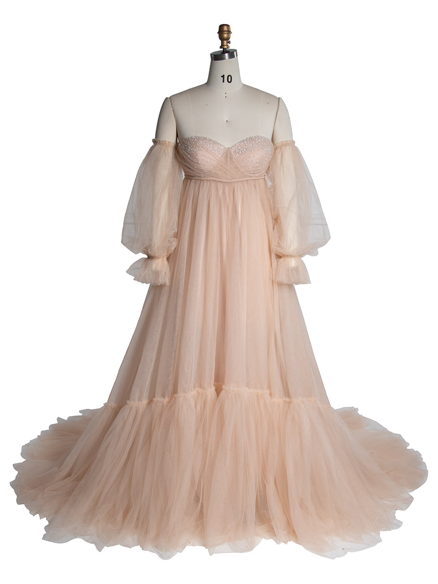 High Waist Maternity Dress