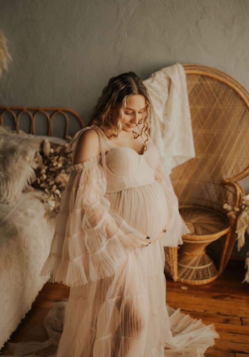 Pregnancy Photoshoot Dress