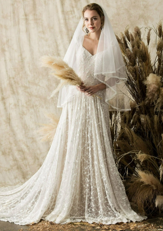 Bohemian & Boho Beach Wedding Dresses