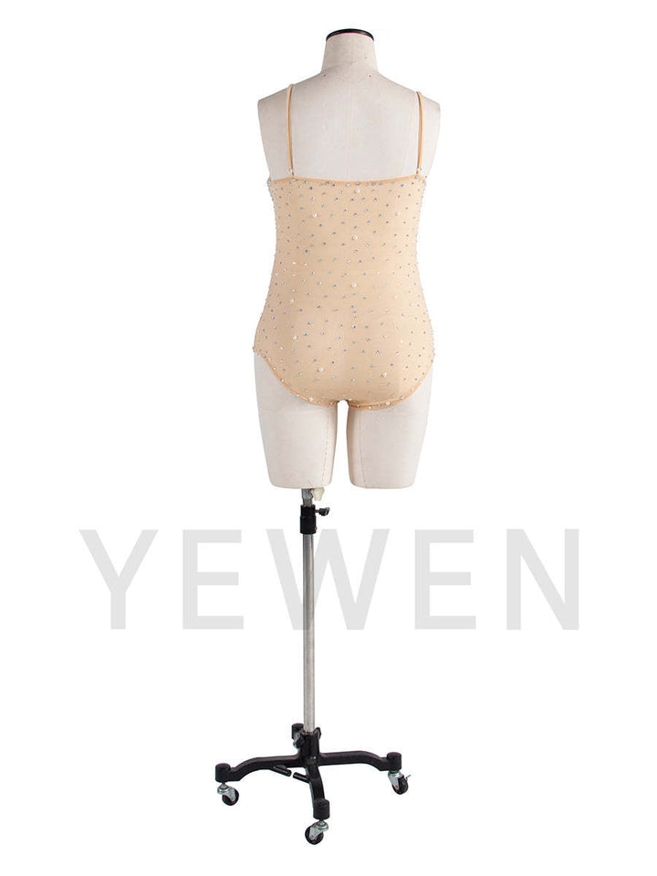 Stretchy Mesh Maternity Bodysuit Rhinestones Pearls Pregnancy Photoshoot Bodycon Rompers DD200817