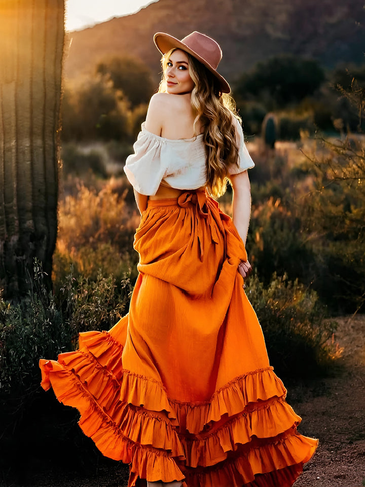 2 Piece Set Maternity Photography Dress Bump Friendly Boho Gown for Photoshoot Comfortable Pregnancy Shooting Dress