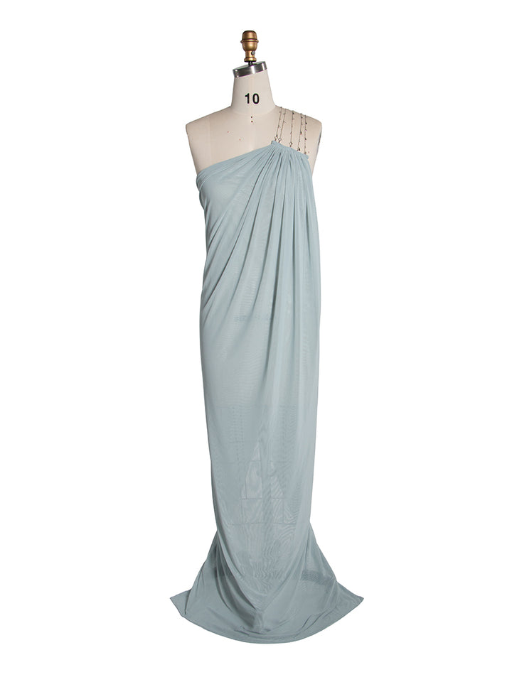 Stretchy Mesh Maternity Dresses for Photoshoot with Chains Straps YW250060