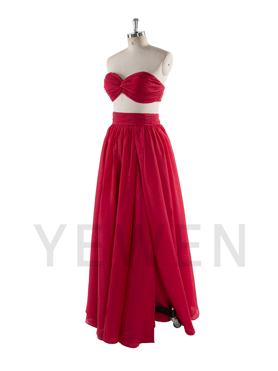 2 Piece Set Special Event Dress Glam Gown YW251039