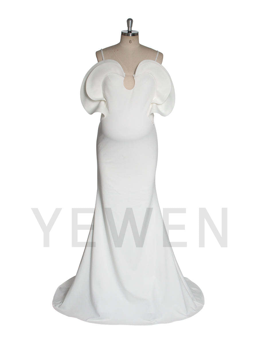 Mermaid Maternity Photoshoot Dress Photoshoot Outfit YW250078