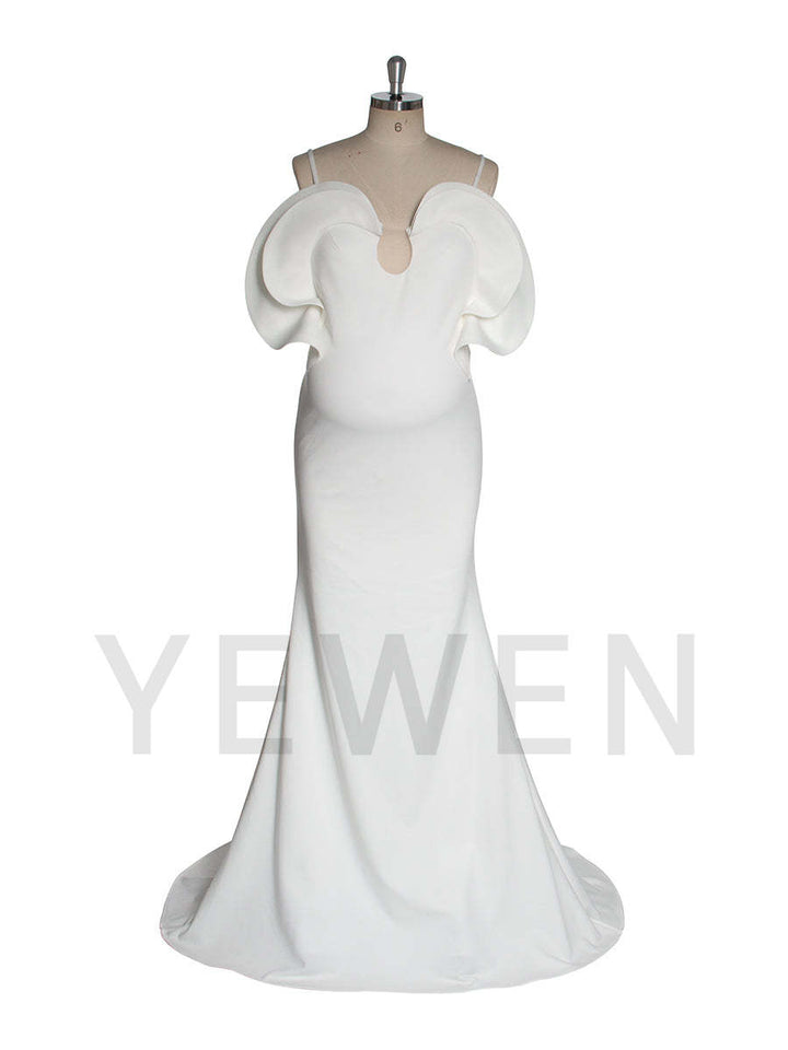 Mermaid Maternity Photoshoot Dress Photoshoot Outfit YW250078