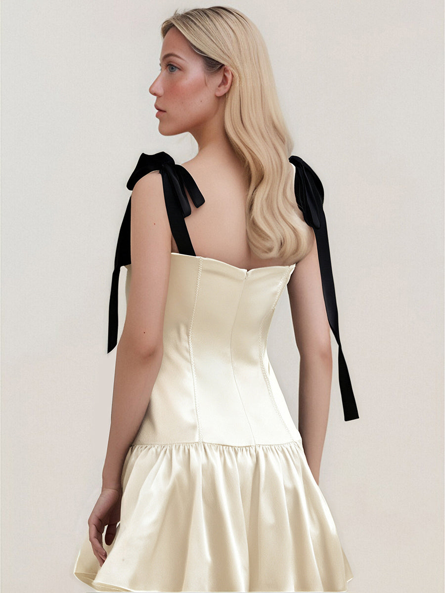 A-line Dress Women Mini 2025 Spring Summer Dress Elegant Backless Cocktail Party Dresses A-line Dress Women Mini 2025 Spring Summer Dress Elegant Backless Cocktail Party Dresses