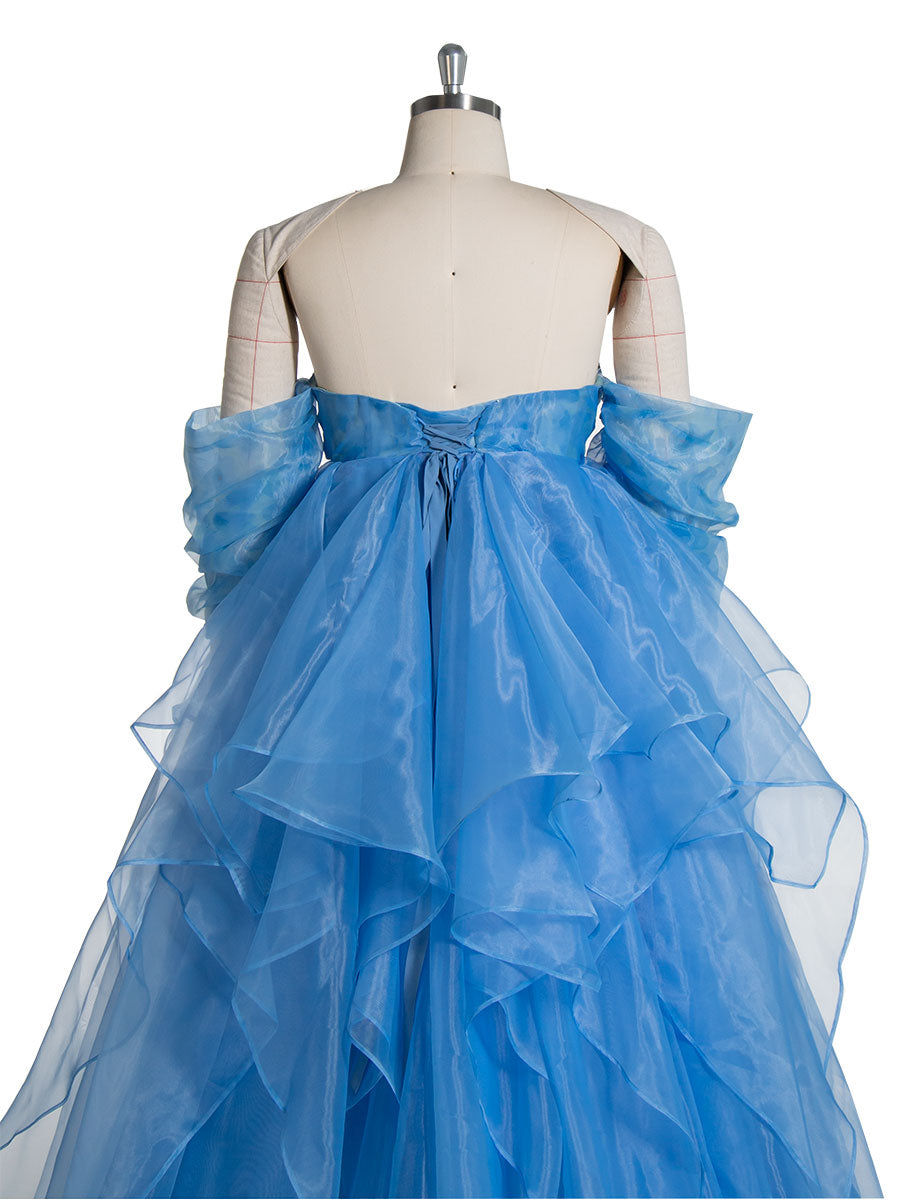 Blue organza Maternity Baby Shower Dresses Colored Wedding Dresses Lon yewendress Blue organza Maternity Baby Shower Dresses Colored Wedding Dresses Lon yewendress