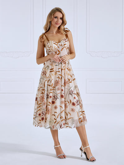 Flair Afternoon Tea Dresses Tea Length Party Dress
