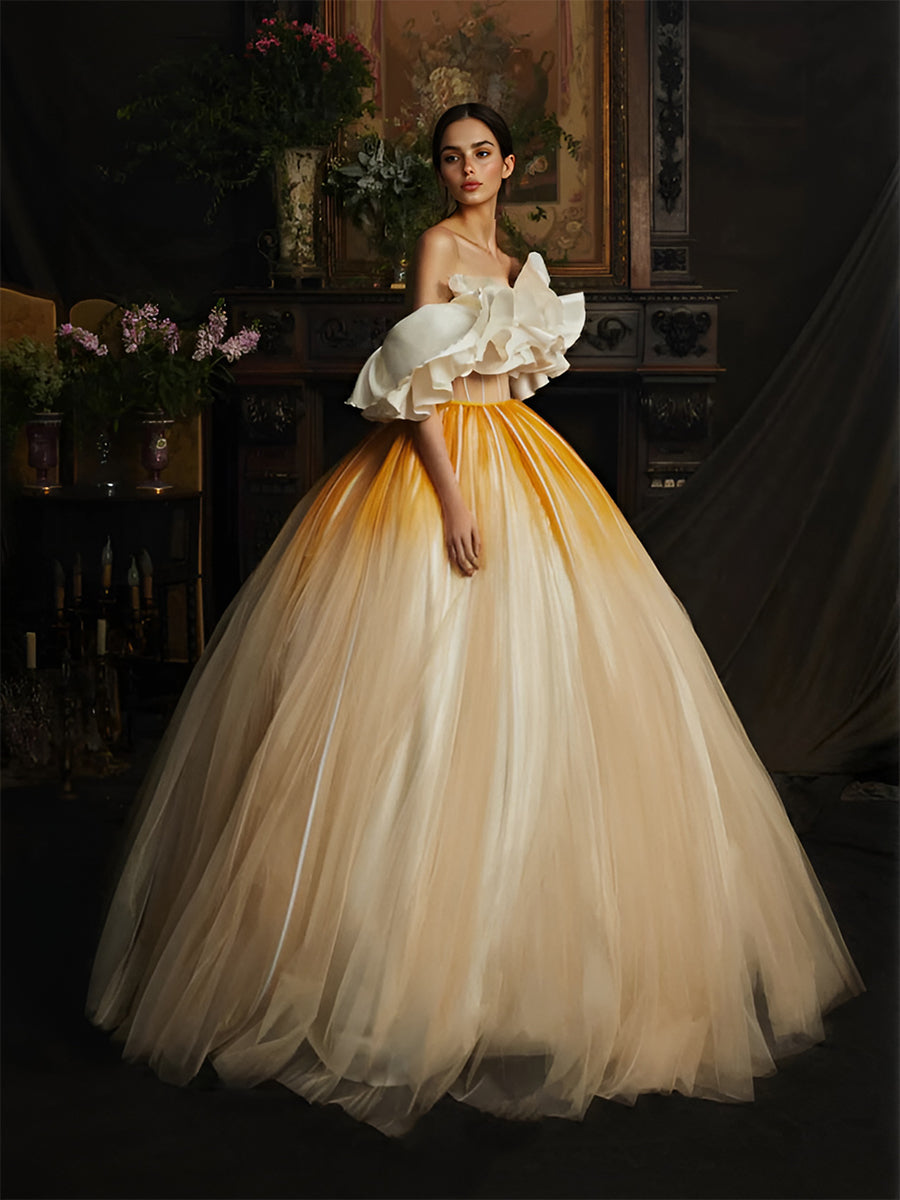 Custom Made Colored Wedding Dress Elegant Banquet Romantic Gown for Women YW251023 Custom Made Colored Wedding Dress Elegant Banquet Romantic Gown for Women YW251023
