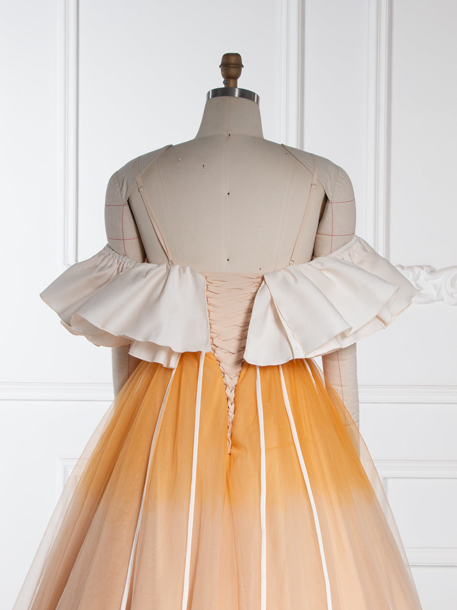 Custom Made Colored Wedding Dress Elegant Banquet Romantic Gown for Women YW251023