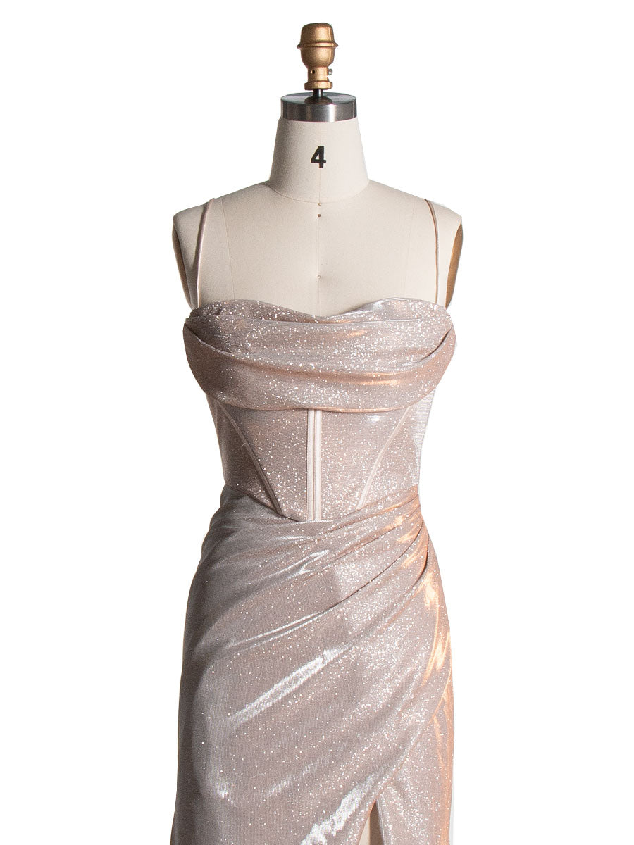 Trumpet/Mermaid Straight Floor-Length Shine Jersey Prom Dress YE2556 yewendress Trumpet/Mermaid Straight Floor-Length Shine Jersey Prom Dress YE2556 yewendress