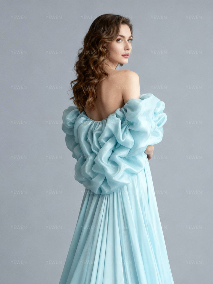 Bridal Flower Cape Unique Wedding Accessory for Modern Bride Romantic Lightweight Bridal Accessory