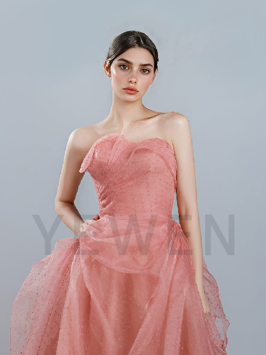 Elegant A line Women's Evening Dress Customized Sweetheart Prom Gown