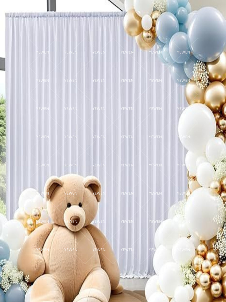 Wedding Backdrop Elastic Cloth Through Rod for Photography and Wedding Scenes YW2603102D