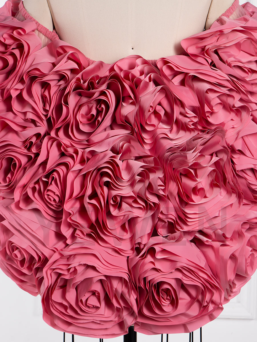 3D Flower Bridal Cape Wedding Cover Up for Women Personalized Shawl Maternity Photoshoot Accessories Elegant Cloak YW250055