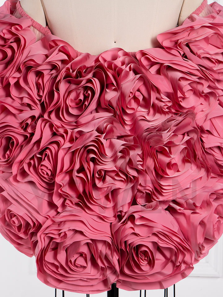 3D Flower Bridal Cape Wedding Cover Up for Women Personalized Shawl Maternity Photoshoot Accessories Elegant Cloak YW250055