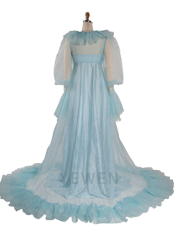 Maternity Dress for Photoshoot Pregnancy Dress Photoshoot Robe with Slip YW250077