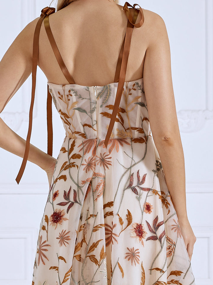 Flair Afternoon Tea Dresses Midi Party Dress YW231068