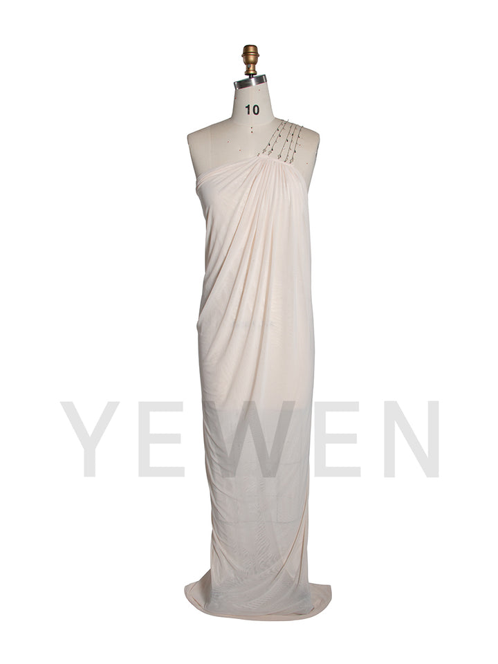 Stretchy Mesh Maternity Dresses for Photoshoot with Chains Straps YW250060