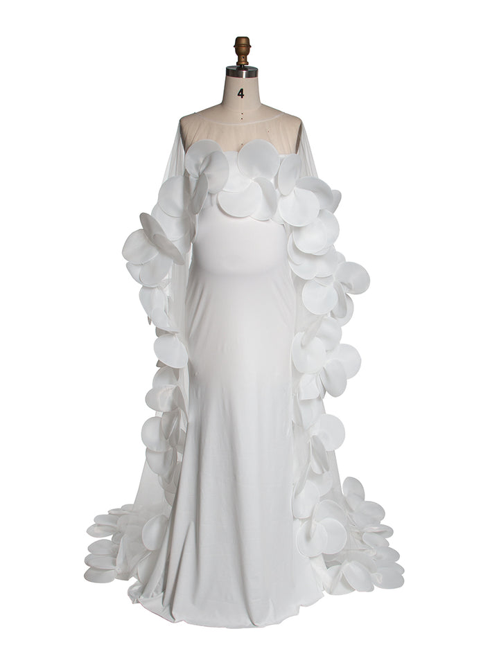 Stretchy Mermaid Maternity Photoshoot Dress Pregnancy Photoshoot Gown YW251013