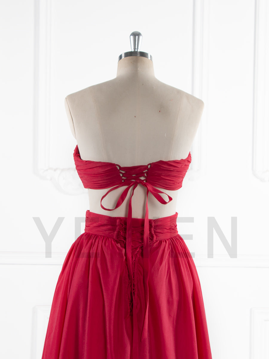 2 Piece Set Special Event Dress Glam Gown YW251039