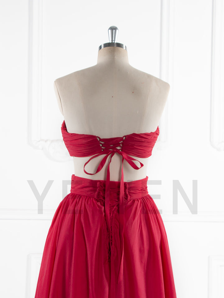 2 Piece Set Special Event Dress Glam Gown YW251039