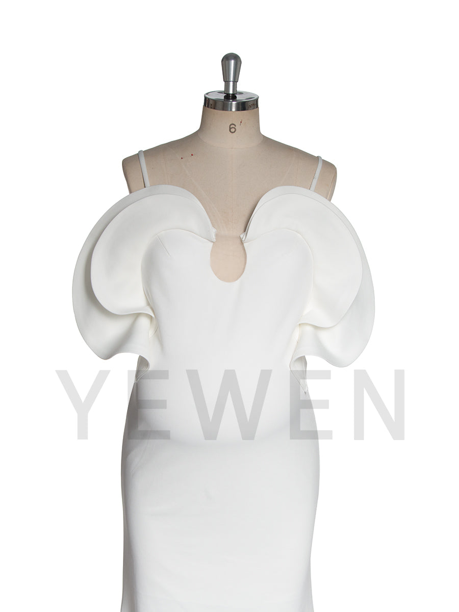 Mermaid Maternity Photoshoot Dress Photoshoot Outfit Baby Shower Gown YW250078