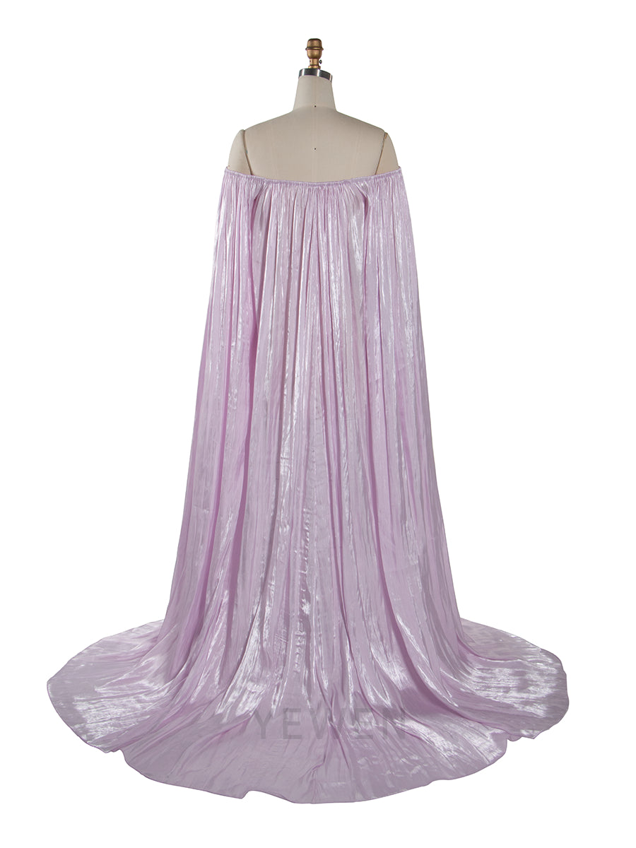 Elegant Off Shoulder Maternity Dress Photoshoot Pregnancy Gown for Baby Shower YW250096