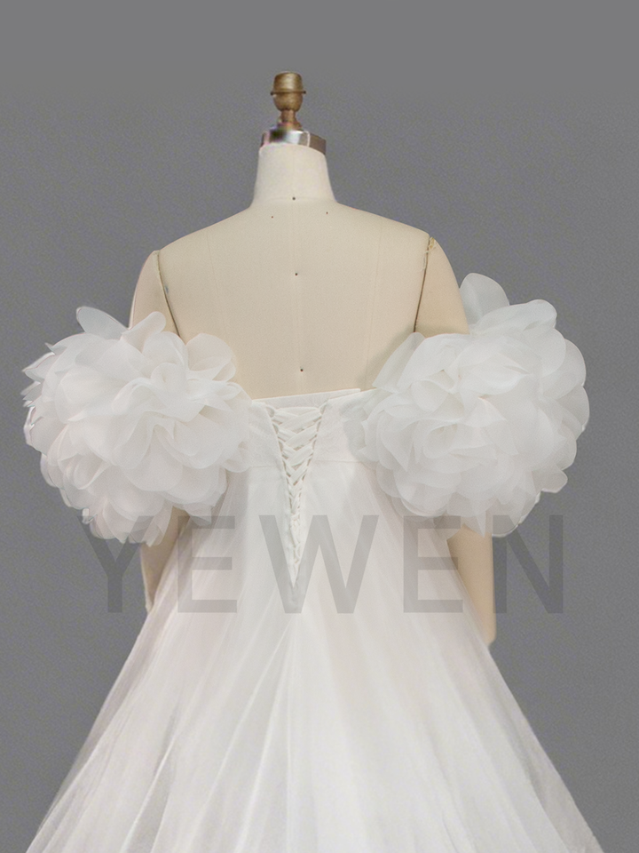 High Waist Maternity Dress Photoshoot Pregnancy Gown Custom Made YW260225